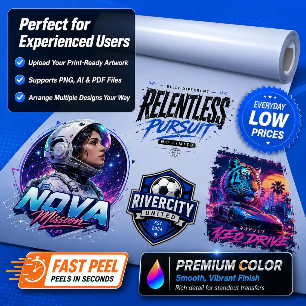 Upload Your Own UV DTF Gang Sheet