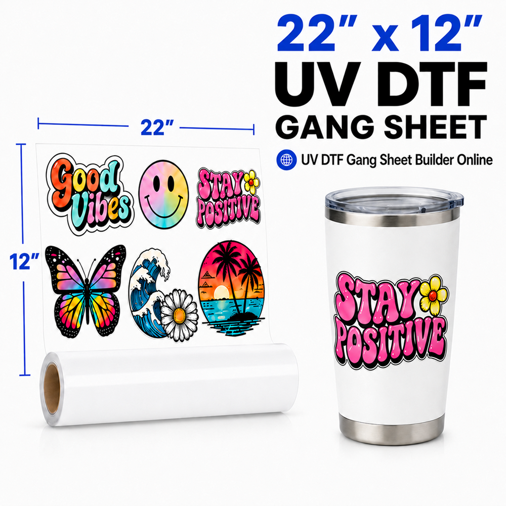 Upload Your Own UV DTF Gang Sheet